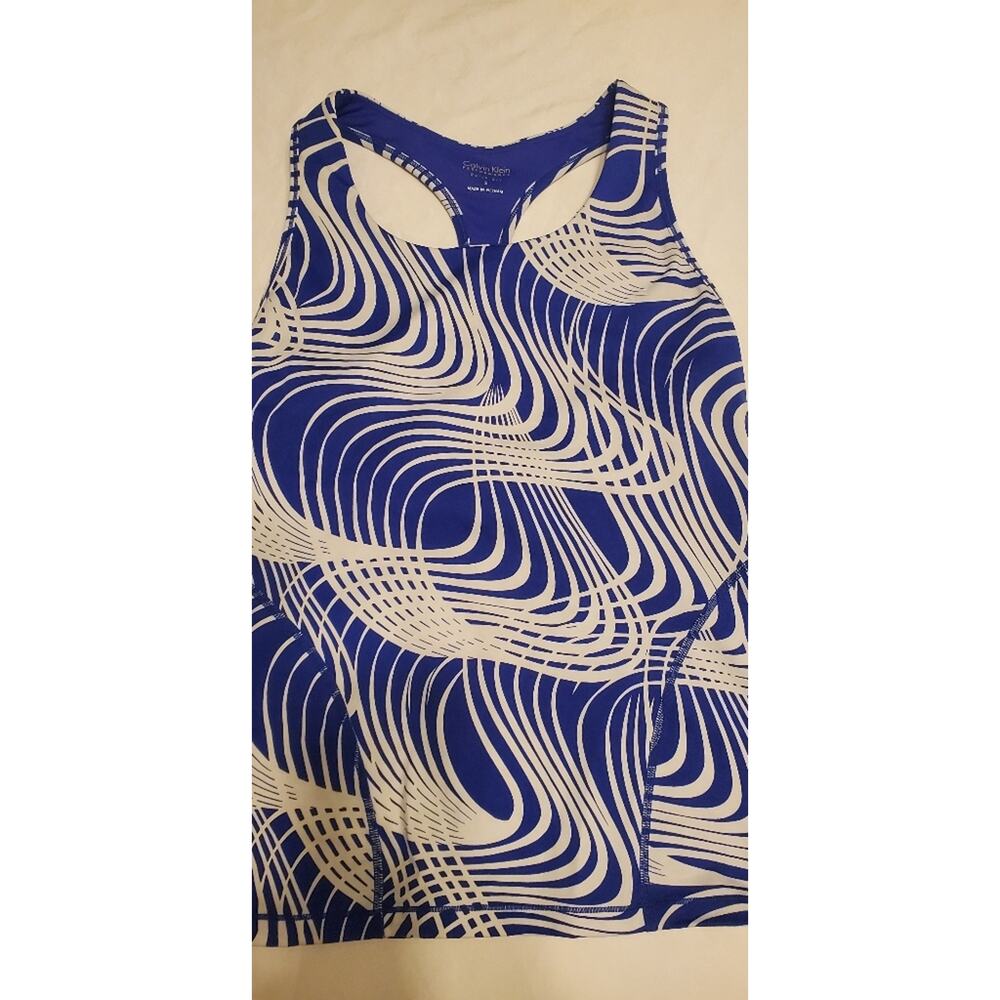Calvin Klein racerback athletic top. Size S